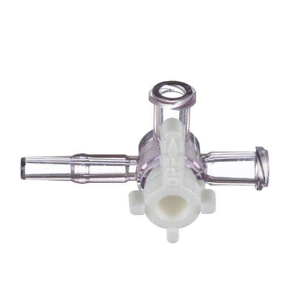 Stopcock 4-Way Discofix Priming Volume 0.26mL F LL/Spn Cnctr 100/Case